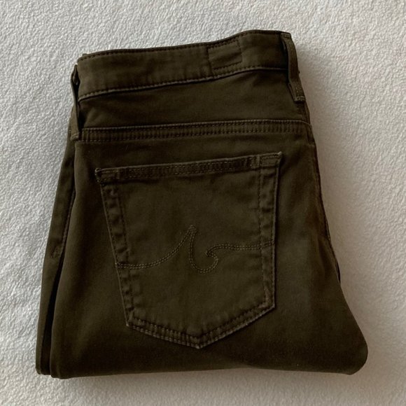 Adriano Goldschmied The Stevie Ankle dark olive green - Picture 1 of 9